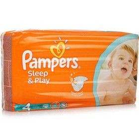 PAMPERS Подгузники Sleep & Play Maxi (7 14 кг) Экономичная Упаковка 50/52