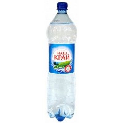 Вода минеральная лечебно столовая «Наш Край» газ. 1,5л